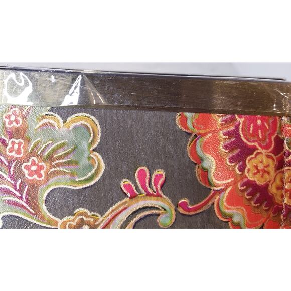 NEW PATRICIA NASH Cauchy Wallet Clutch in Italian Floral Paisley RFID Protected - Picture 3 of 9